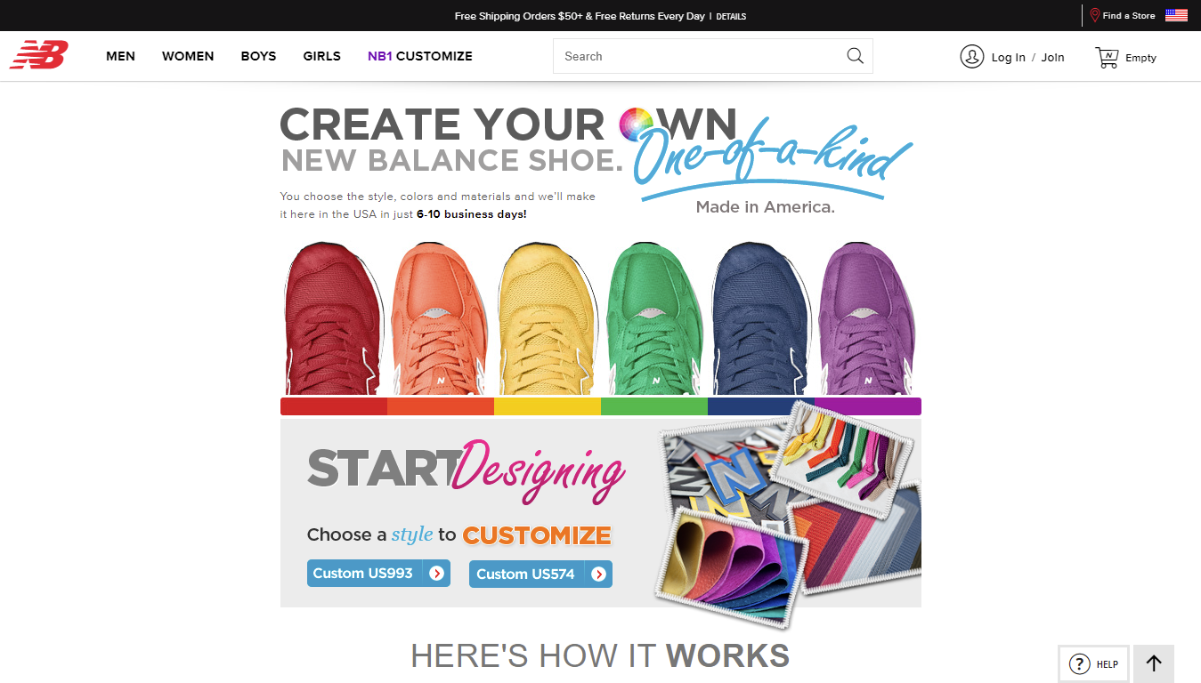 New Balance Custom Sneakers - Create 